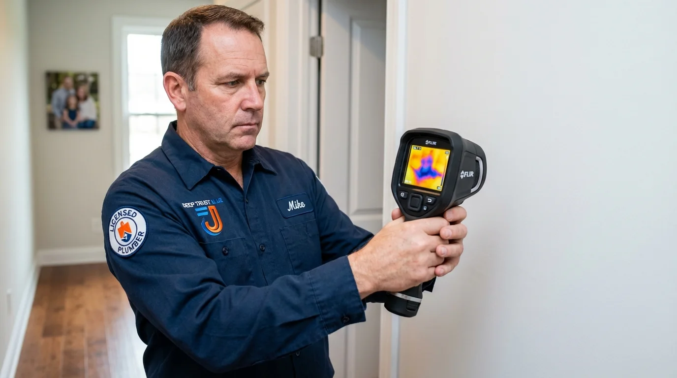 Thermal imaging leak detection by Johns Plumbing LLC in Markesan
